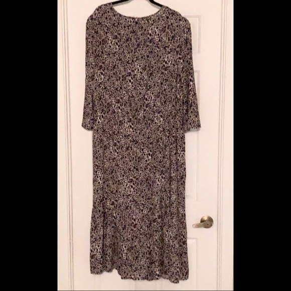 NEW! PLUS Sz Leopard Print A New Day Dress - Picture 2 of 4